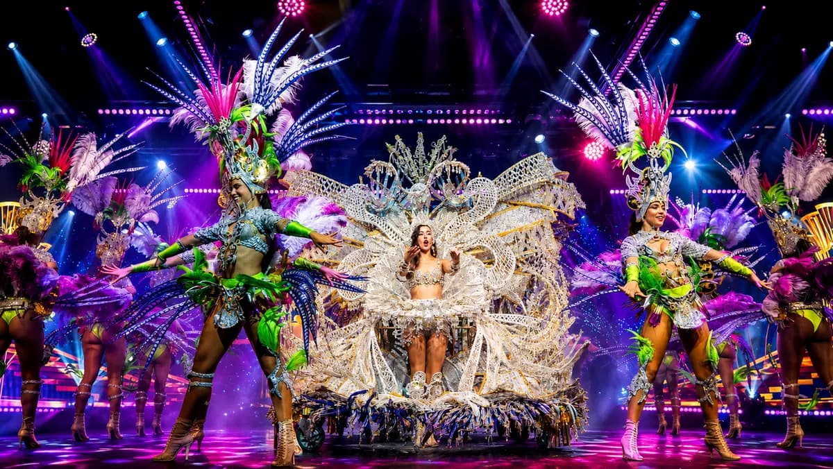 Show- og middagskveld på Gran Canaria