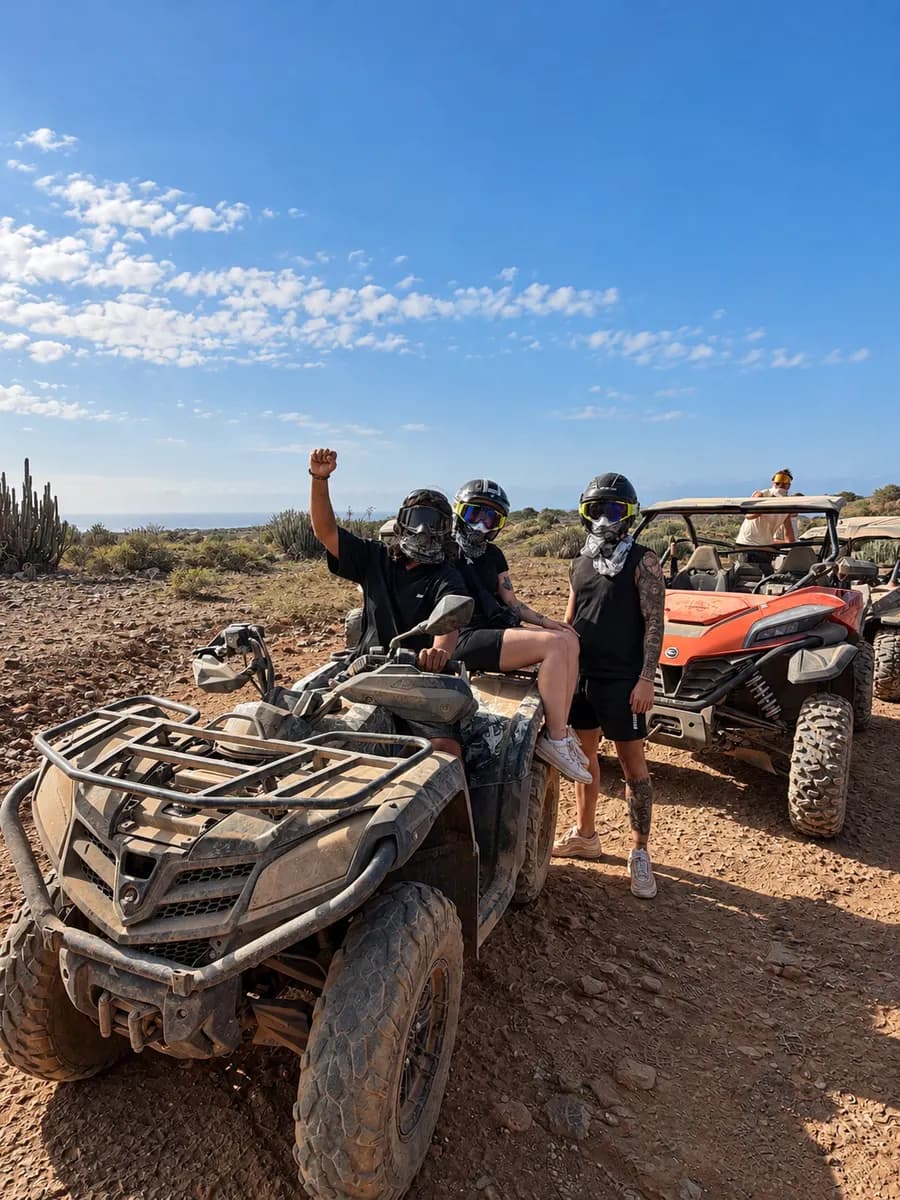 Quad Safari 100% OFF-ROAD – Maspalomas – 1 hour 30 minutes